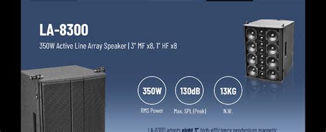 Image result for Active Line Array System