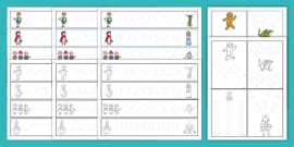 Fairy Tales Fine Motor Skills Tracing Cards: Shapes
