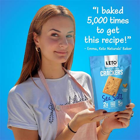 Keto Crackers (Sea Salt, Rosemary & Garlic, Cheddar & Onion ) Variety ...