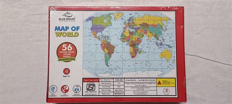 Map of world 56 piece – Lil MindZ