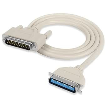 MESHIV DB25 to CN36 Parallel Printer Data Cable, RS-232 28 AWG Uni ...