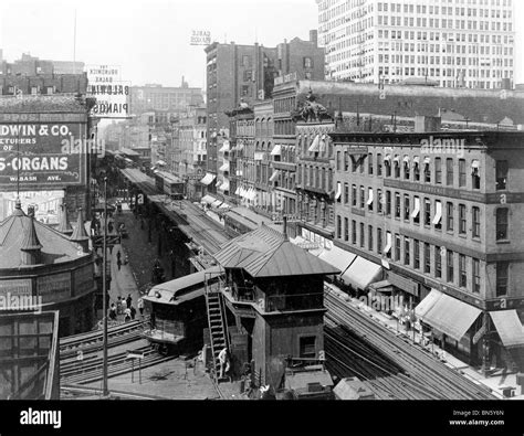 Wabash Avenue, Chicago, Illinois circa 1907 Stock Photo - Alamy