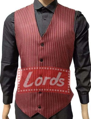 Chef Coat - Waistcoat Waiters Staff Uniform Restaurant Caterer Pub ...