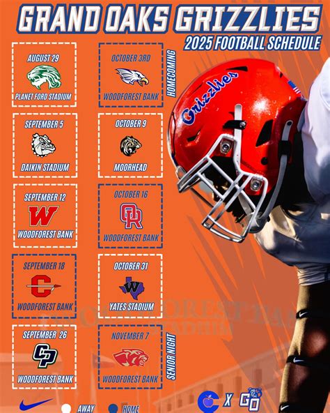 Grand Oaks Grizzly Football (@grandoaksfootball) • Instagram photos and ...