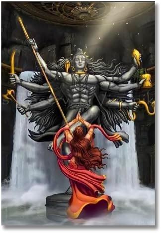 Lord Shiva | Hindu God Posters for Wall | A3 and A4 sizes | 400 GSM ...