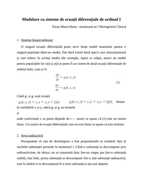 Image result for Modeling with First Order Equations
