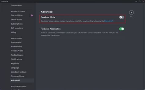 Developer Mode Discord Code GitHub 的图像结果