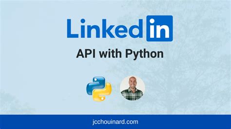 Image result for LinkedIn API Python Client