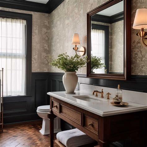 Traditional bathroom design blending old and new – Artofit