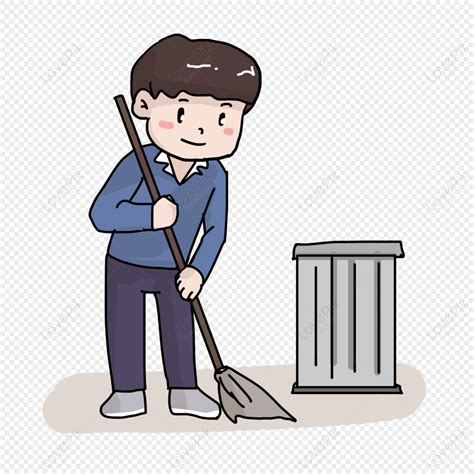 Sweep The Floor, Sweeping Floors, Do Hygiene, Hardworking PNG Image And ...