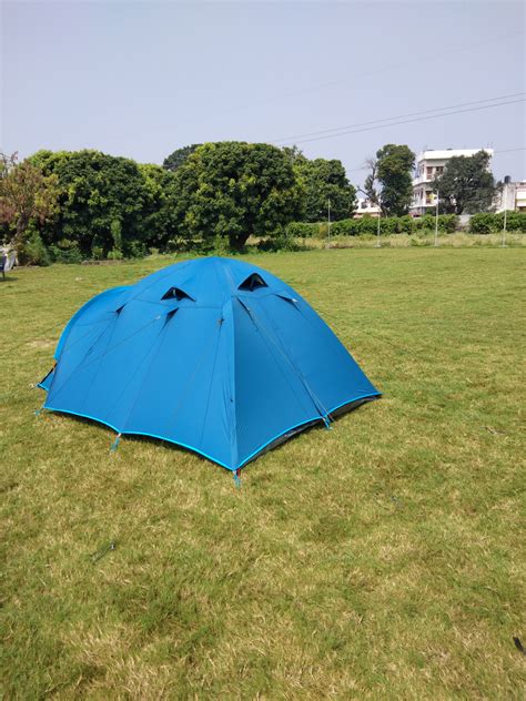 3 Person Aluminum Pole Camping and Trekking Dome Tent - Outdoor ...