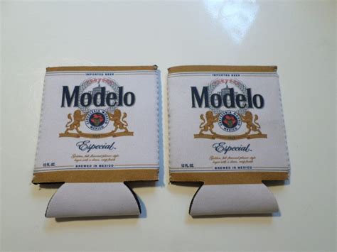 Modelo Beer Coozie Bottle Or Can Koozie Cooler Modelo Lot Of 2 Koozies ...