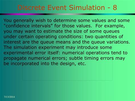 Image result for Discrete Event Simulation Example