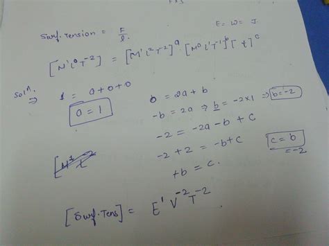 Energy (e), velocity (v) and time (t) are taken as fundamental ...