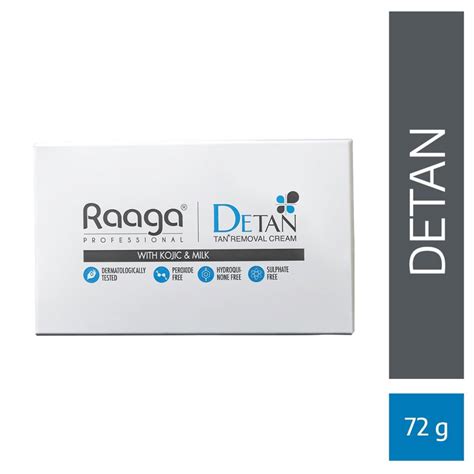 Raaga Professional De-Tan Pack | Tan Removal Cream with Kojic and Milk ...