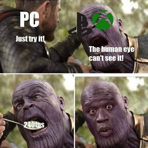 Image result for PS5 vs PC Meme