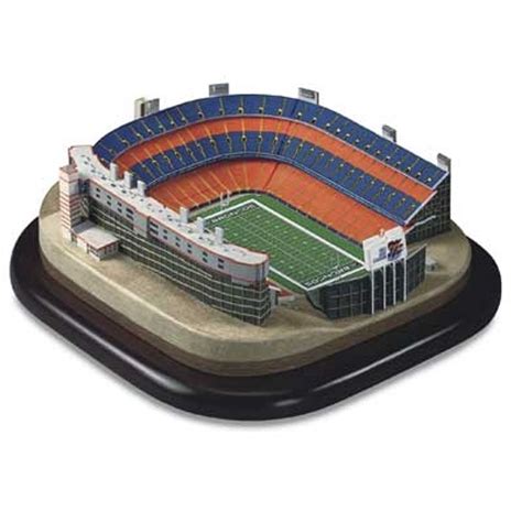 Danbury Mint Denver Broncos Mile High Stadium - Venom Collectibles