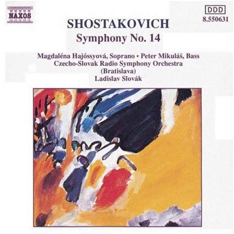 Symphony 14 : Shostakovich / Slovak / Czecho-Slovak RS, Various Artists ...