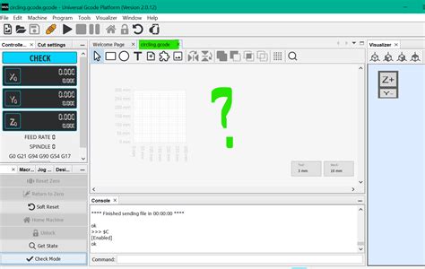 UGS Typing G-Code 的图像结果