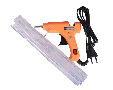 Geetanjali Decor Bluebird Hl-E20W (20W) Hot Melt Mini Glue Gun Orange ...