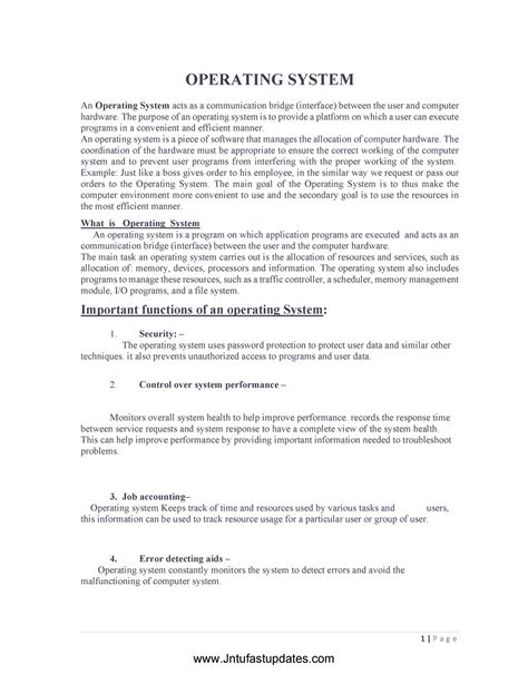 Operating System Class 12th One Shot 的图像结果