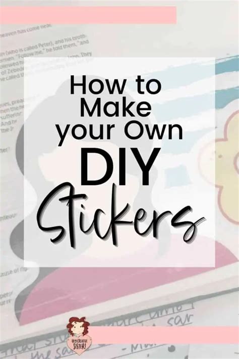 How to Make Stickers with Tape