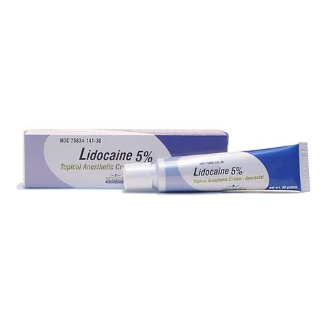 Buy Maximum Strength Lidocaine 5% Anorectal Cream | Hemorrhoid Relief ...