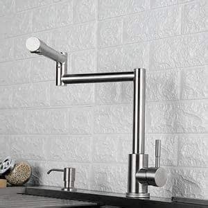 Aquieen Pull Out Kitchen Sink Mixer with Connecting Hoses (Kitchen ...