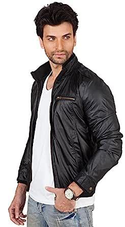 Buy FashionScrapbook Party Classic Windsheeter Style Jacket Black at ...