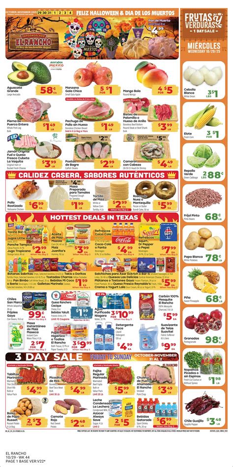 El Rancho Weekly Ads from October 29