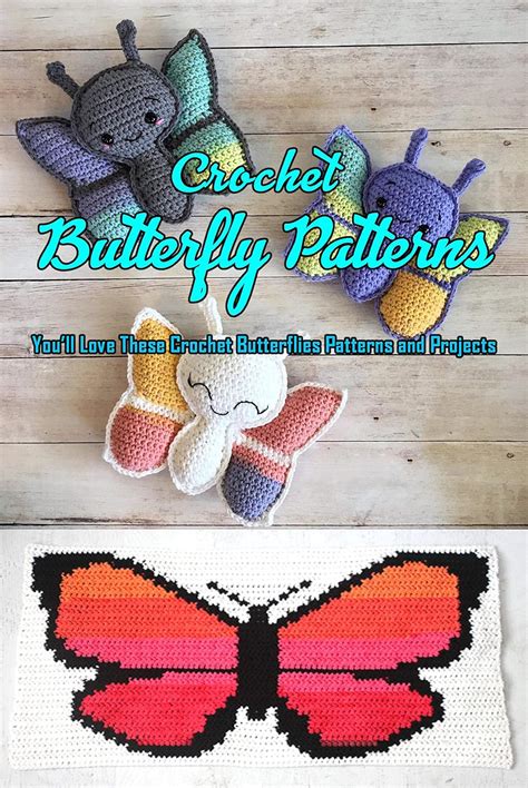 Crochet Butterfly Patterns: You’ll Love These Crochet Butterflies ...