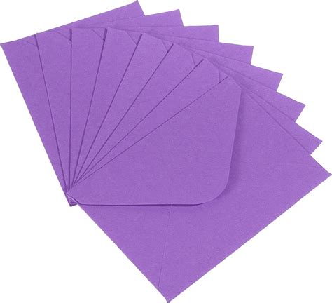 PATIKIL Mini Envelopes, 50 Pack Mini Gift Card Business Card Envelope ...
