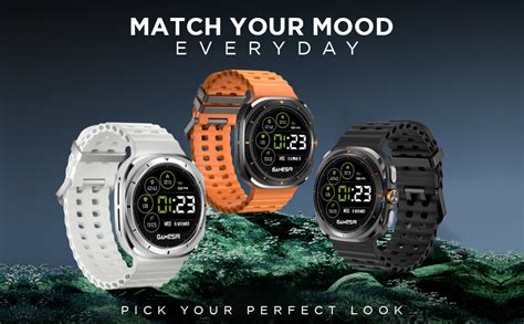 GameSir Xtra Storm, 1.5'' LTE Smartwatch, Advanced Fitness & Navigation ...