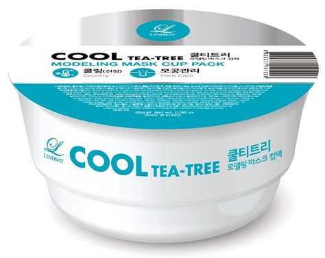 Buy Lindsay Cool Tea Tree Rubber Modelling Powder Mask | Natural Korean ...