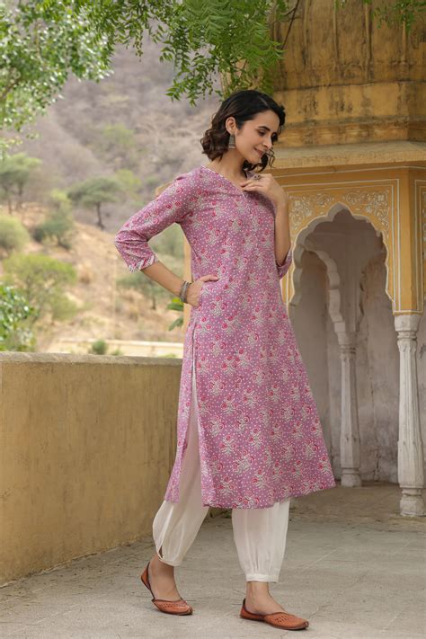 Rangana Aline Kurta-Women's Kurtas – Vari