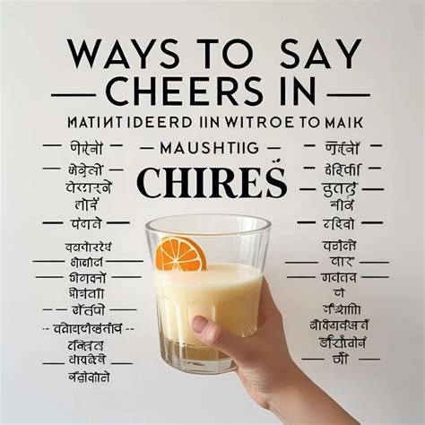 Cheers in Different Languages: A Global Toast to Joy