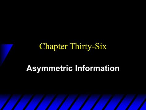 Asymmetric Information Problem Example 的图像结果