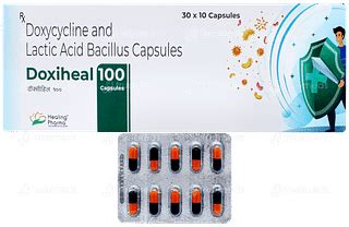 Doxiheal 100 Capsule 10 - Uses, Side Effects, Dosage, Price | Truemeds
