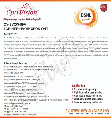 ONU & OLT - XPON ONT 2FE+VOIP Manufacturer from New Delhi