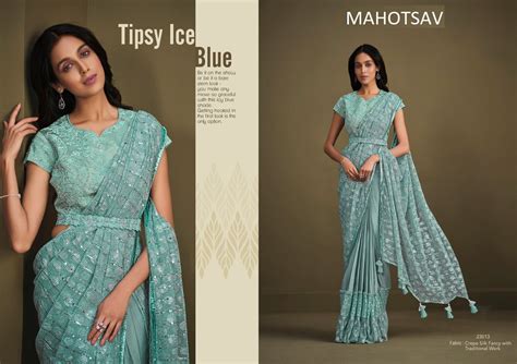 23013 Mohmanthan Mahotsav Silk Sarees – Heriska