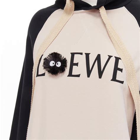 LOEWE Studio Ghibli 2021 Dust Bunny Susuwatari oversized hoodie S at ...