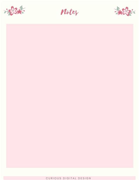 Image result for Notes List Printable