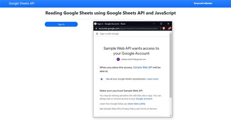 Google Sheets API JavaScript 的图像结果
