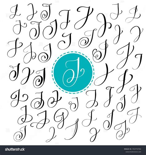 Cursive J Letter Capital