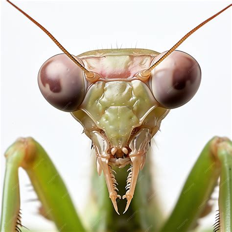 Premium Photo | A close up of a praying mantis