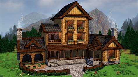 Big Minecraft House Tutorial 的图像结果