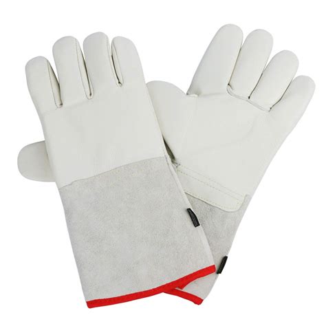 U.S. Solid Cryogenic Gloves LN2 Liquid Nitrogen Protective Gloves (13.8 ...