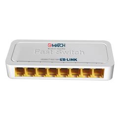 8 Port Ethernet Switch 10/100Mbps | Match LB-Link – Match Digisol