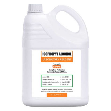 99% ISOPROPYL ALCOHOL (IPA) 2-PROPANOL (LR Grade) 25Ltr