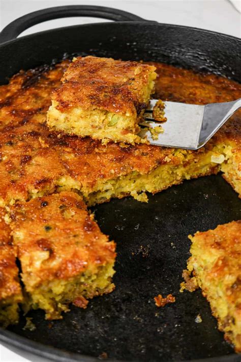 Boudin Cornbread Recipe With Fig Pepper Jelly Topping • Louisiana Woman ...